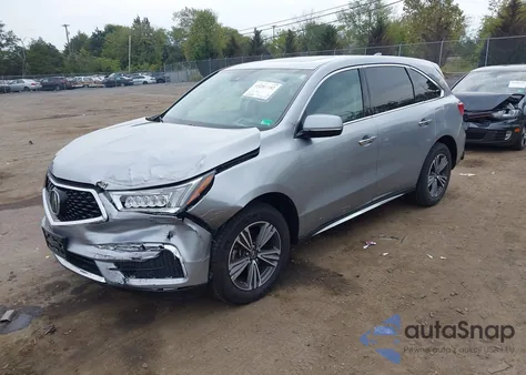 2017 Acura Mdx из США, поврежденный, VIN 5FRYD4H36HB038714